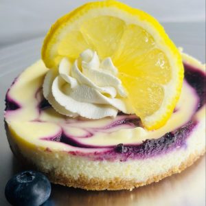 Cole's Custom Cheesecakes - Lemon Blueberry Cheesecake