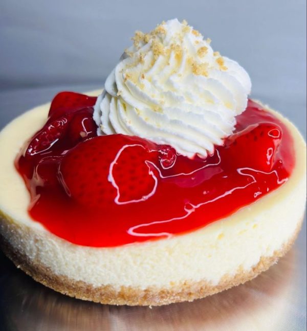 Cole's Custom Cheesecakes - NY Style Cheesecake with Strawberries