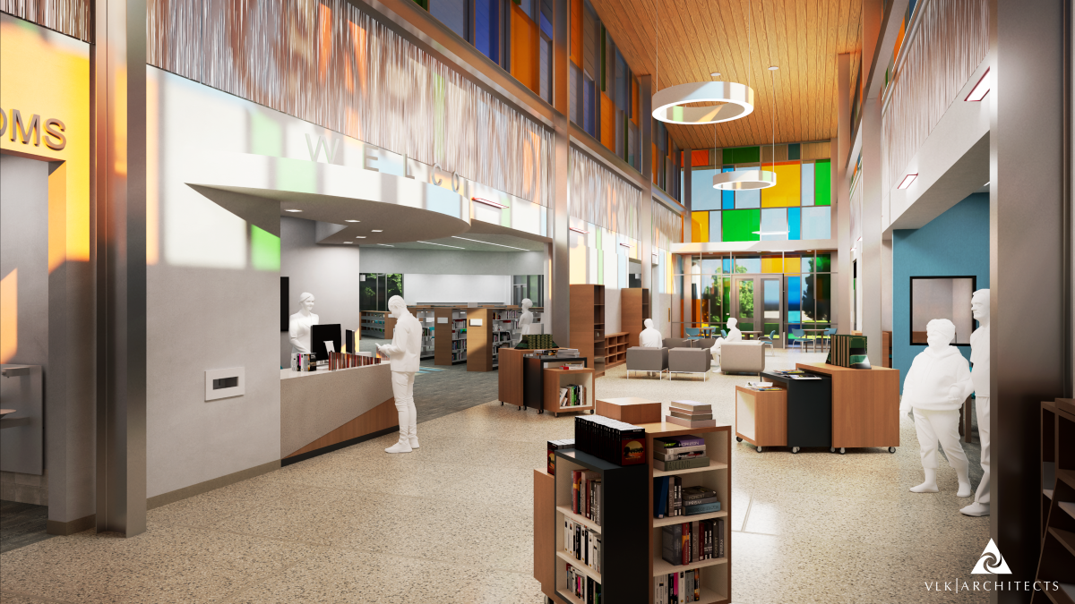 Walnut Creek Library Interior