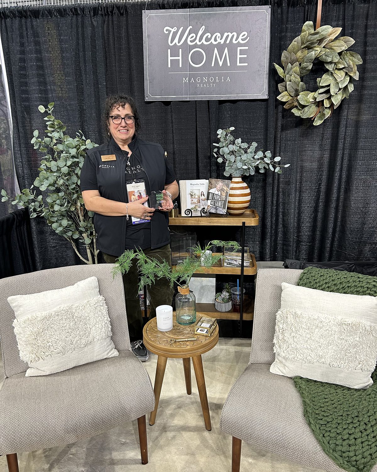 Laura Collins Realtor - Magnolia Realty Booth 2025